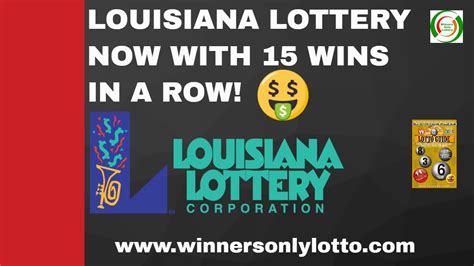 lotto louisiana|louisiana lottery winning numbers 2021.